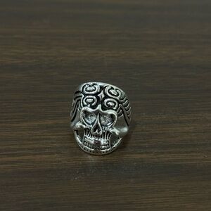 Silver Skull Ring